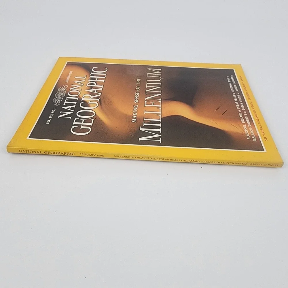 National‎ Geographic Magazine January 1998 No Insert
